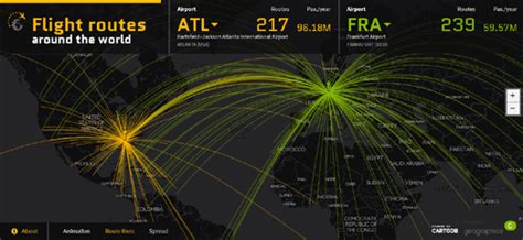 Maps Mania The World S 50 Busiest Airports