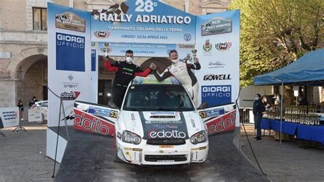 Con La Coppia Gabbbarrini Forni La Casarano Rally Team Conquista Il