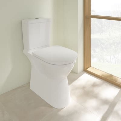 ViCare Washdown Toilet For Close Coupled WC Suite Rimless ViCare Oval