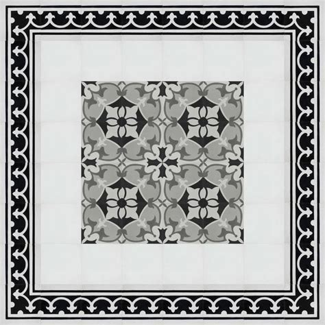 8x8 Pedrosa Barcelona Cement Decorative Floor Tile Casa Tile®