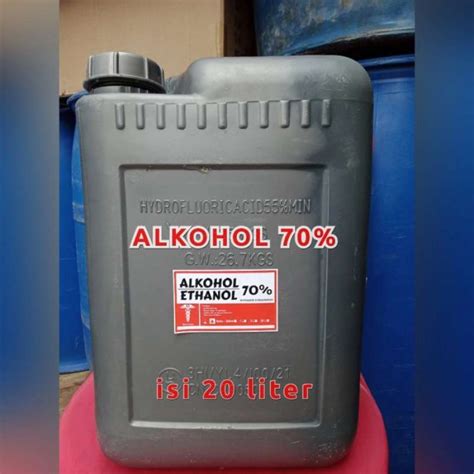 Promo Alkohol Isi 20 Liter Alcohol Etanol Alkohol Teknis Alkohol Teknik