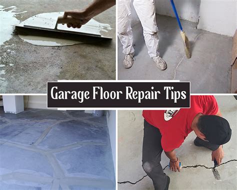 How To Repair Garage Floor Cracks And Pitting