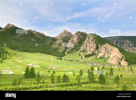 Gorkhi Terelj National Park At Ulaanbaatar Mongolia Stock Photo Alamy