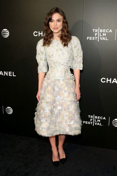 Keira Knightley Brings the Volume in Chanel Couture at the "Begin Again" TFF Premiere – Fashion ...