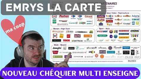 Emrys La Carte Nouveau Partenaire Multi Enseignes Shoppingpass YouTube