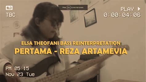 Pertama Reza Artamevia Bass Reinterpretation Youtube