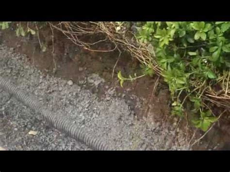 Chris Orser Landscaping Drainage Installation Youtube