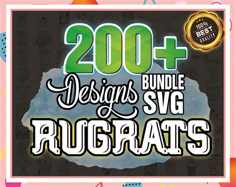 Https Svgpackages Bundle 200 Rugrats Png Rugrats Bundle