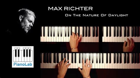 On The Nature Of Daylight Max Richter Piano Cover Hands Youtube