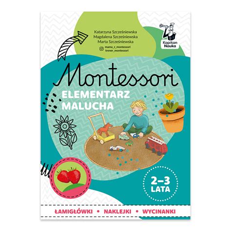 Elementarz Malucha 2 3 Lata Montessori Księgarnia Natuli