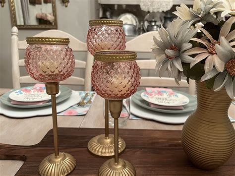 dollar tree candles holders 9