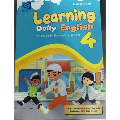 Jual Buku BAHASA INGGRIS Learning Daily English SD Kelas 4 Shopee