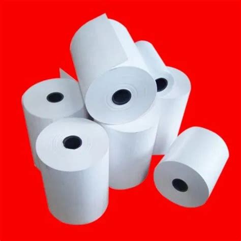 White Plain Paper Billing Roll GSM 50 120 At Rs 9 Piece In Nashik