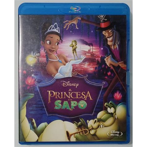 Blu Ray A Princesa E O Sapo Disney Shopee Brasil