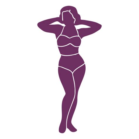 Dise O Png Y Svg De Bonita Silueta Cl Sica Pinup Para Camisetas