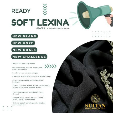 Jual Kain Abaya Indonesia Sultan Soft Lexus Soft Lexina Polos WARNA