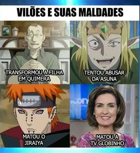 S Os Verdadeiros F S De Animes V O Entender Memes Engra Ados Naruto