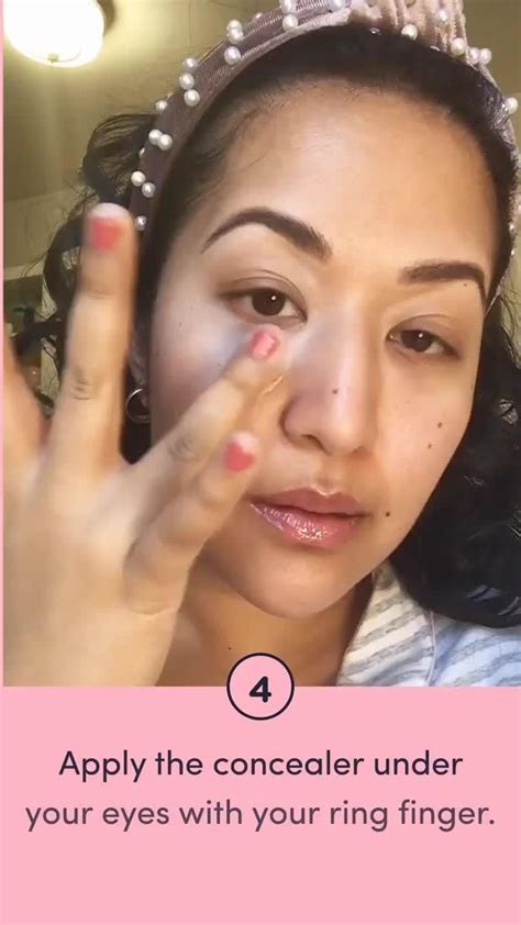 How To Apply Concealer Apply Concealer With Ring Fingers [video