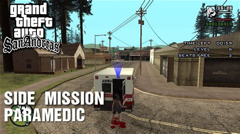 Gta San Andreas Side Mission Paramedic Youtube