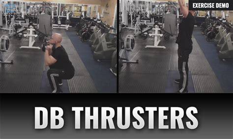 DUMBBELL THRUSTERS • Russ Howe PTI