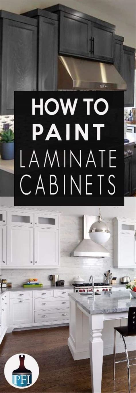 How To Paint Laminate Kitchen Cabinet Doors At James Costello Blog