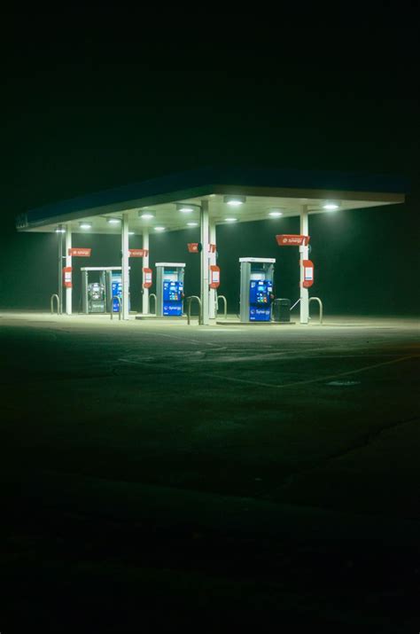 gas station night | Midwest emo, Nostalgia aesthetic, Gas station