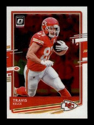 Panini Donruss Optic Travis Kelce Kansas City Chiefs Nfl