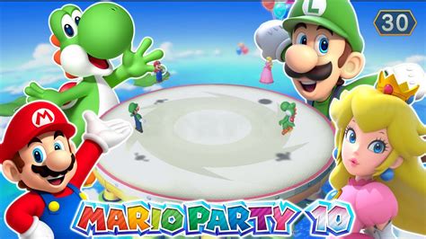 Mario Party Minigames Mario Vs Peach Vs Yoshi Vs Luigi Master