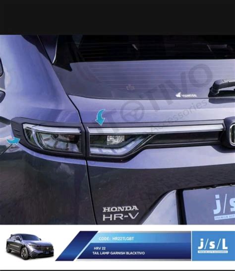 Garnish Garnis List Lis Lampu Belakang Mobil Honda All New HRV 2022