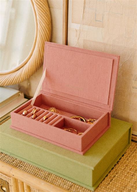 Jewelry Box Blush Organic Cotton Octobre Éditions