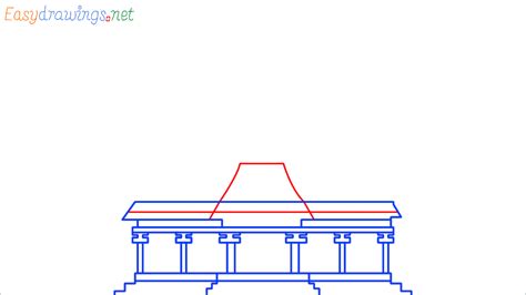 How To Draw Hindu Temple Step by Step - [18 Easy Phase] - [Emoji]