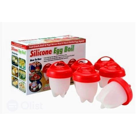 Formas De Silicone Para Cozinhar Ovos Egg Kit Formas Shopee Brasil