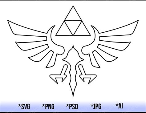 The Legend Of Zelda Triforce Logo