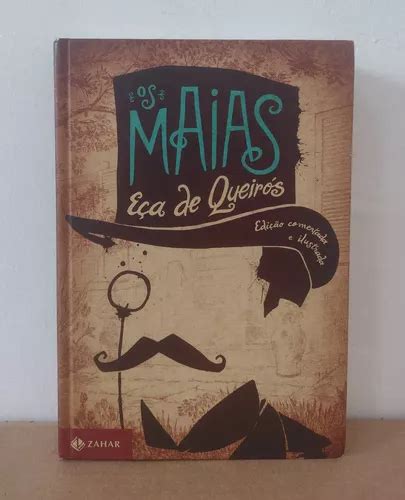 Livro Os Maias Edição Comentada E Ilustrada Eça De Queirós Capa