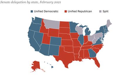 Map Of Us Senators - Vivia Joceline