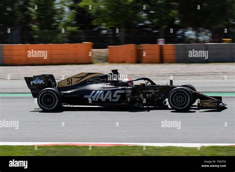 Barcelona, Spain. May, 14th, 2019. Pietro Fittipaldi of Brasil with 51 ...