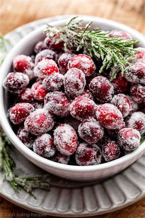 16 Elegant Sugared Cranberry Recipes for Festive Holidays – Kitchen