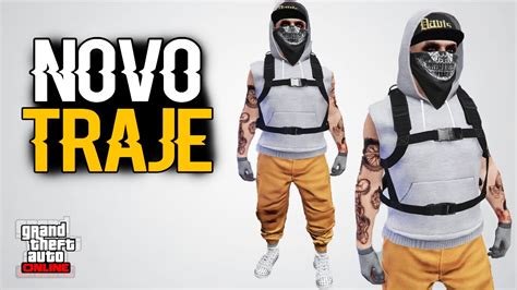 Gta Online Novo Traje Modded Capuz Bon Bandana Sem Hack