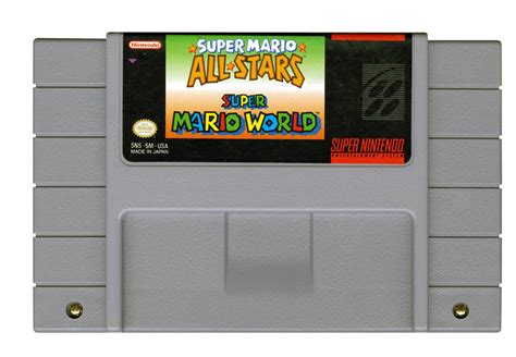 Nintendo Super Mario All Stars And Super Mario World Super Nintendo