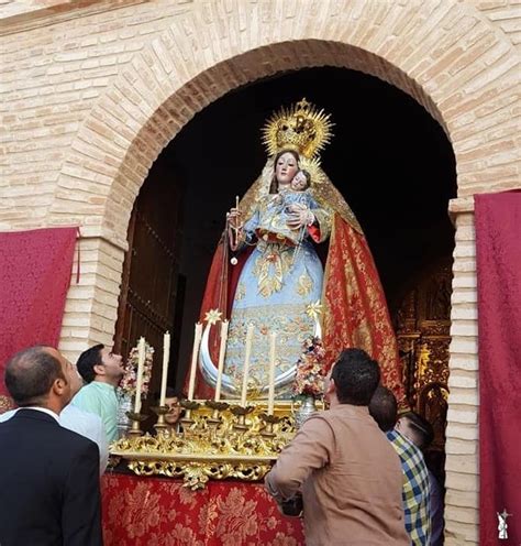 Cofrades En El Mundo La Sant Sima Virgen Del Rosario De Bornos C Diz