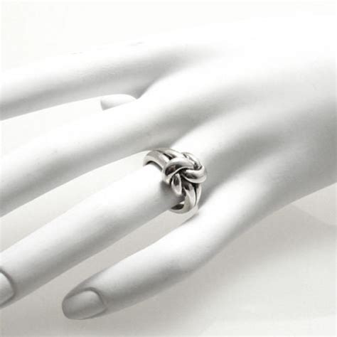 Gordian Love Knot Ring Wholesale Sterling Silver Ring 925express