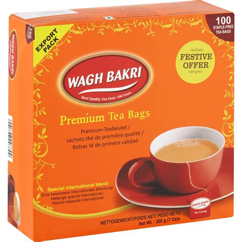 Wagh Bakri Premium Tea Bags 200g Woolworths