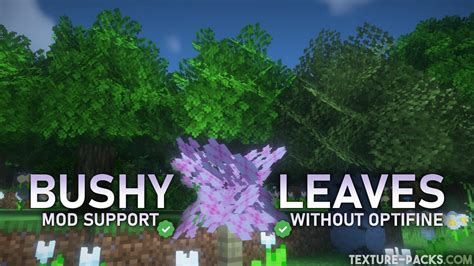 Bushy Leaves Texture Pack 121 1213 → 120 Download