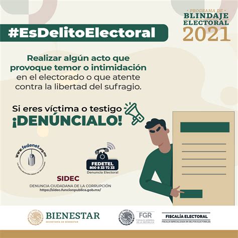 Delitos Electorales Blindaje Electoral 2021 Gobierno Gob Mx