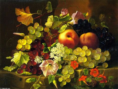 Reproductions De Qualit Mus E Nature Morte Des Fruits Et Des Fleurs