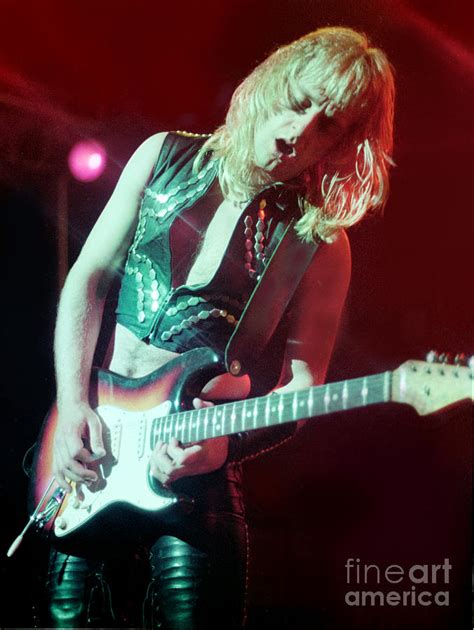 K K Downing of Judas Priest at the Warfield Theater during British ...