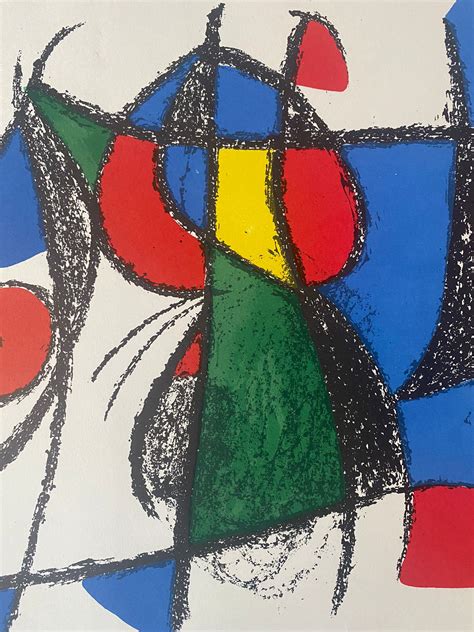 Joan Miró Original Lithograph VIII 1972 Subasta Real Online Art