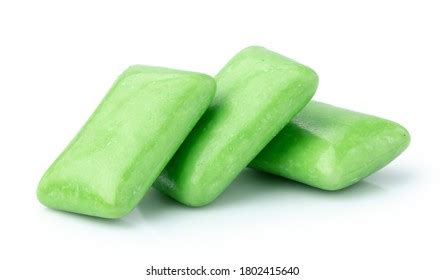 Green Chewing Gum Isolated On White Stock Photo 1788898400 Shutterstock