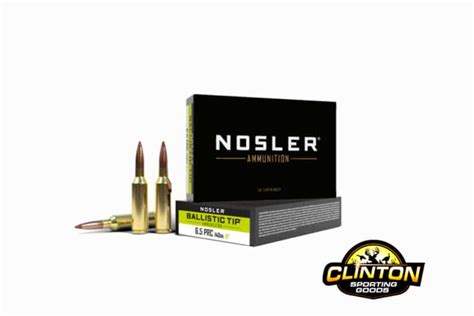 Nosler 6 5 Prc 140 Gr Ballistic Tip 20 Rounds Clinton Sporting Goods