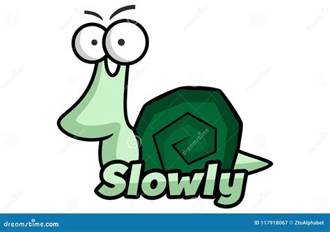 slowly cartoons illustrations vector stock images  pictures